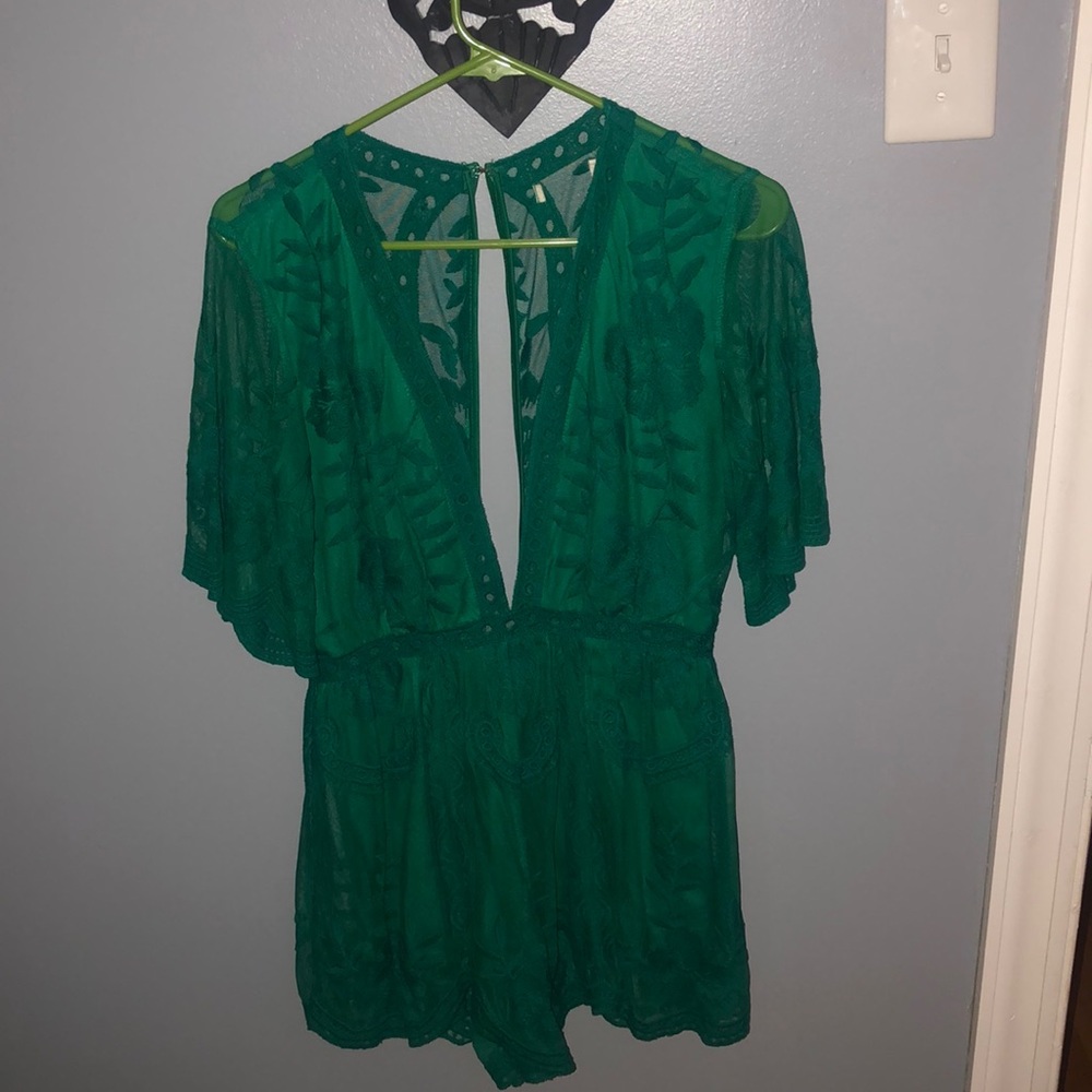 Lace romper